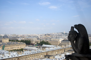 At the Top of Notre Dame's Bell Towers