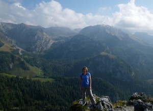 In the German Alps